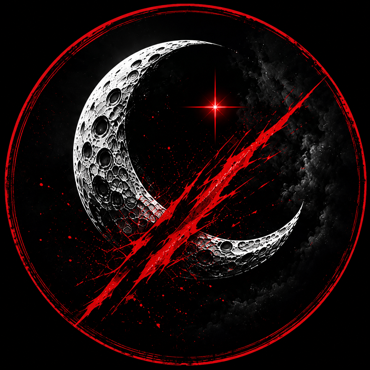 Mweri Scar moon and scar logo